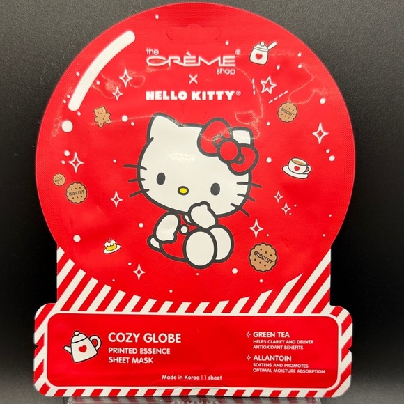 The Creme Shop Other - 3/$15 The Crème Shop x Hello Kitty Cozy Globe Sheet Mask - Red